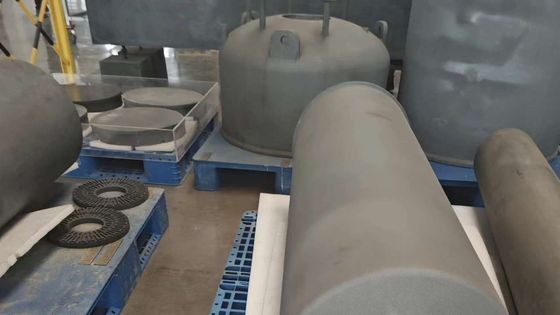 أنبوب عملية SIC للعمليات مثل عملية أكسدة التهوية نصف الموصلات والانتشار الضوئي