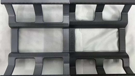 التوصيل الحراري الأسود 160 W / M K أنابيب كاربيد السيليكون للخلايا الشمسية